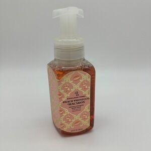 Bath and Body Works Peach Prosecco Macaron Gentle Foaming Hand Soap 8.75 oz